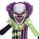 Amscan Scary Clown Big Head Costume