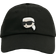 Karl Lagerfeld K/Ikonik Cap Unisex - Black