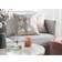 Beliani Cassia Complete Decoration Pillows Grey, Gold (45x45cm)