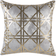 Beliani Cassia Cojín de Decoración Completo Oro, Gris (45x45cm)