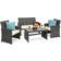 Best Choice Products 4 pcs Outdoor Lounge Set