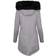 Lugogne Women's Winter Hooded Coat - Grey