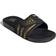 Adidas Adissage Slides - Core Black/Gold Metallic