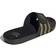 Adidas Adissage Slides - Core Black/Gold Metallic