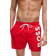 HUGO BOSS Octopus Swim Shorts - Red