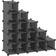 Songmics Cube Shoe Rack 22x22cm 15pcs