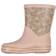 Wheat Juno Rubber Boot Print - Pale Lilac Flowers