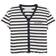 Tommy Hilfiger Graphic Stripe Rib T-Shirt - Desert Sky Stripe (KG0KG07216-0BB)