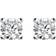 C. W. Sellors Solitaire Stud Earrings - White Gold/Diamond