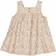 Wheat Ayla Dress - Eggshell Flowers