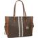 Michael Kors Gilly Large Jet Set Drawstring Top Zip Tote - Luggage Multi