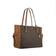 Michael Kors Gilly Large Jet Set Drawstring Top Zip Tote - Brown