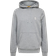 HUGO BOSS Wetalk Hooded Sweatshirt with Logo Patch - Light Grey