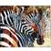 Sunsout Stained Glass Zebras 1000 Pieces