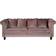 Venture Design Velvet Pink Soffa 217cm 3-sits
