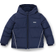 HUGO BOSS Kid's Hooded with Logo Details Padding Jacket - Dark Blue