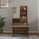 vidaXL 3114114 Brown Oak Dressing Table 40x74.5cm 2pcs