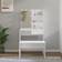 vidaXL 3114107 White Dressing Table 40x74.5cm 2pcs