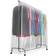 Sorbus Garment Rack Cover for Portable Closet Wardrobe 72x65"