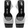 The Attico Devon - Silver/Black