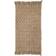 Nordal Luna Bath Rug with Fringes Brown 60x100cm