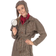 Bristol Novelty Womens Long Detective Costume