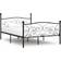 vidaXL Bed Frame with Slatted Base 105cm 160x200cm