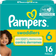 Pampers Swaddlers Diapers Jumbo Size 6 16pcs