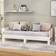 vidaXL 820258 White Sofa 204cm 2 personers