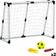 Colorbaby Football Goals 131x101x59cm 2pcs