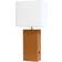 Lalia Home Lexington Tan/White Table Lamp 21"