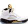 Nike Air Jordan 5 Retro M - White/Black/Metallic Gold Coin