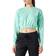 Champion Women's American Classics Crop Boxy Crew Neck Sweatshirt - Turquoise