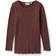 Wheat Kid's Rib Reese T-shirt - Aubergine