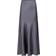 Neo Noir Vicky Heavy Sateen Skirt - Dark Grey