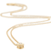 Gynning Jewelry Loved Mini Necklace - Gold/Transparent