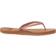 Roxy Girl's Costas Flip-Flops - Rose Gold