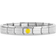 Nomination Composable Classic Link Tennis Ball Charm - Silver/Gold/Yellow