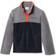 Columbia Boy's Steens Mountain Quarter Snap Fleece Pull-Over - Black/City Grey