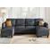 Honbay Convertible Sectional U Shaped Sofa 100" 4 Seater