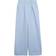 NA-KD Linen Pants with Wide Legs - Blue