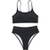 Lilosy Brazilian Swimsuit Set 2-pack - Black