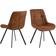 AC Nordic Raquelle Brown Køkkenstol 88cm 2stk