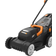 Worx WG743E (2x4.0Ah) Oppladbar gressklipper