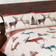 MCU Deer Christmas Påslakan Multifärgad (200x200cm)