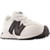 New Balance Little Kid's 327 Bungee Lace - White with Black