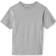 Lands' End Kid's School Uniform Short-Sleeved Essential T-shirt - Gray Heather