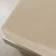 vidaXL Jersey Bed Sheet Beige (200x90cm)