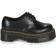 Dr. Martens 1461 Polished Smooth Leather Platform Shoes - Black