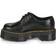 Dr. Martens 1461 Polished Smooth Leather Platform Shoes - Black